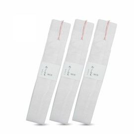 [NISHIORI] Non-slip Muslin Waist Strap, Set of 3, Regular Scale, White, Pink, Elastic Cord, Waist Strap, Dressing Accessory, Kimono, Nagajuban, Yukata, Single Item, Regular Size, Professional Pursuit,