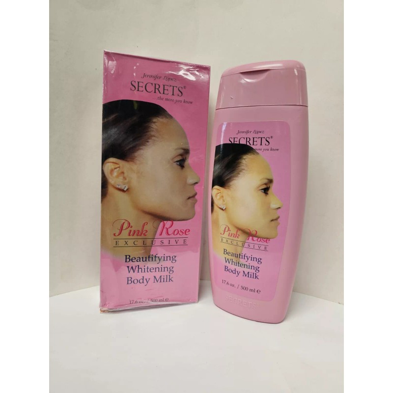 Secret Pink Rose Exclusive Whitening Body Milk 500ml