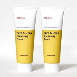 Witch Factory Manyo Factory Pure & Deep Cleansing Foam 160ml +160ml / 마녀공장 퓨어 앤 딥 클렌징폼 160ml +160ml