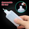 Omawrf 10 Pack 50ml Plastic Dropper Bottle, Plastic Empty Squeezable
