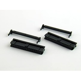 PQMEGA 2 pcs. x IDC 2.54mm Male connector Ribbon cable 34 way #A887