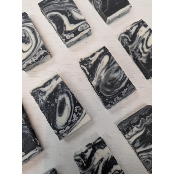 Natural Travel Soap Bar with Essential Oils, Kaolin Clay, Shea