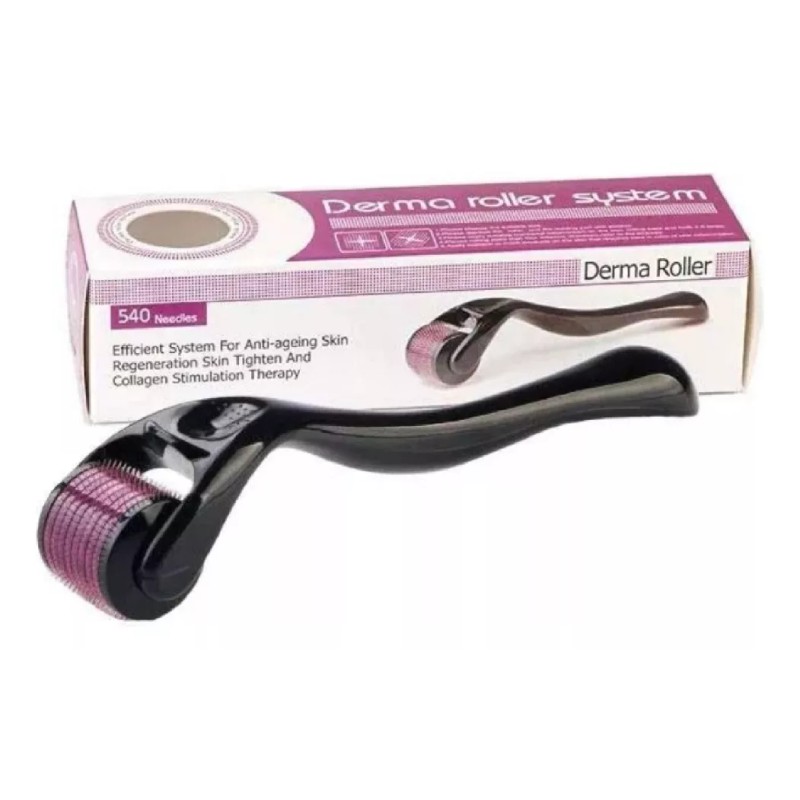 KFMX Dúo Serum Para Barba + Rodillo Derma Roller Crecimiento