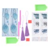 2 Sets Diamond Painting Kit 5D Students DIY Bookmark Dandelion
