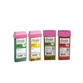 KIT STARPIL EXPERT BOX - Cera Depilatoria Oliva Roll-on para Pieles Sensibles | Alta Temperatura | Sin Sensación de Calor | Higiénica y Efectiva | Ide