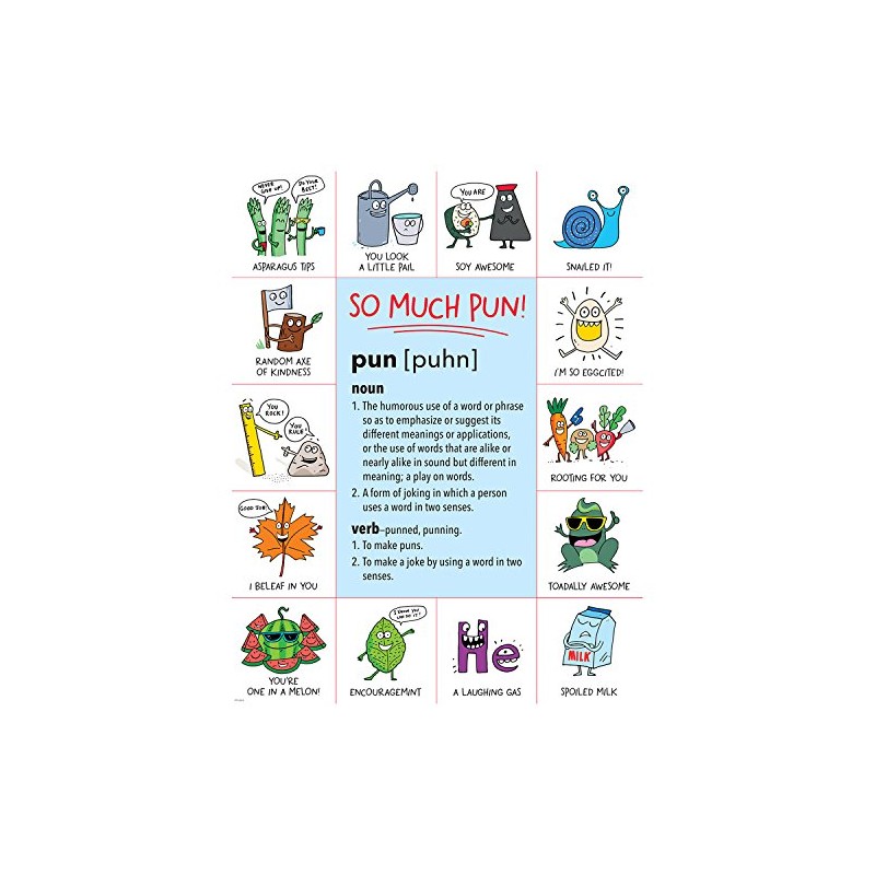 Creative Teaching Press So Much Pun! Chart (5544)
