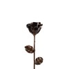 Forging Art Bcn Hand Forged Eternal Wrought Iron Rose (Bronze)