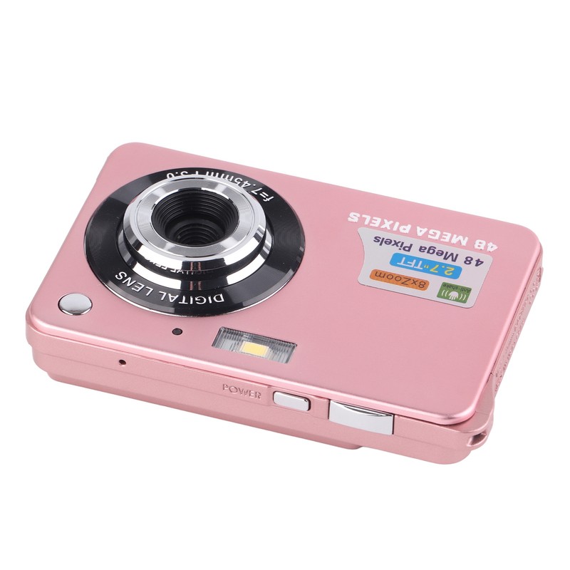 4K Digital Camera 48MP 2.7in LCD Display 8x Zoom Anti