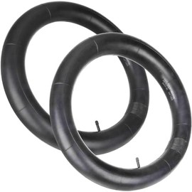 myBESTscooter 20 x 4.0 Tube for Fat Bike Balance Bike with Schrader Straight Valve Compatible with 20" Fat Tyre Electric Bikes Butyl Rubber (Pack of 2)