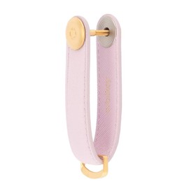 Orbitkey SFLO-2-LILIYG Key Holder, Leather, Key Case, Key Cover, Key Organizer, Saffiano Leather, Stylish, Lilac Key Organiser Saffiano Leather Lilac