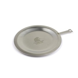 PEAKS&TREES Stainless Steel Lid for Sierra Cup, 11.2 fl oz (330 ml), Lid, Cover, Tsubame sanjo, Made in Japan, Outdoor, Camping, Cookware, Small Plate, Plate, PEAKS&TREES