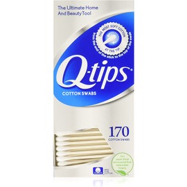 Q-Tips Cotton Swabs, 170 Count, 2-Pack