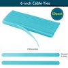 50PCS Reusable Cable Ties, Adjustable Cable Ties, Fastening Cable Ties,Microfiber