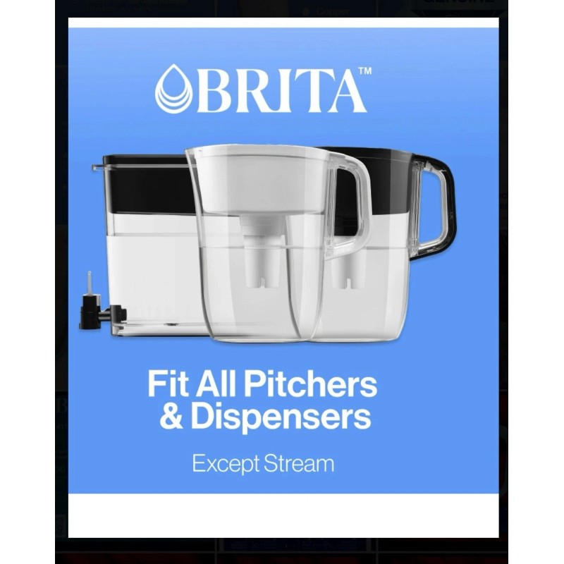 BRITA water Filter 6 Cup Pitcher W 1 Filter and