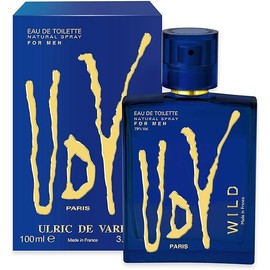 Ulric De Varens Wild Eau De Toilette for Men - Young, Energetic, and Confident- Bold and Fearless Notes of Rosemary, Elemi, Patchouli, and Sandalwood-Make an Unforgettable Impression - 3.4 Fl Oz