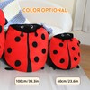Wearable Ladybug Pillow Cute Warm Sleeping Wearable Plush Removable Oversized
