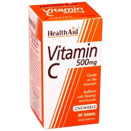 Health Aid Vitamin C 500 mg 60 chewable tabs