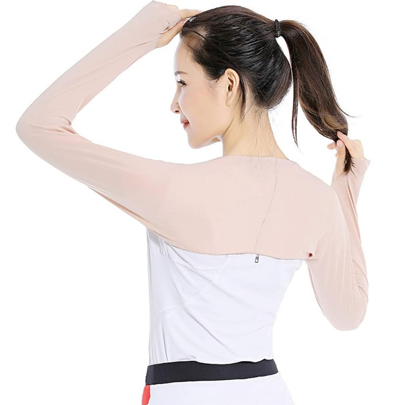 Lukeyarm Arm Cover, Women's, Bolero Style, UPF50+, Set of 2,