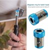 Pack of 4 Powerful Magnetic Bit Holder, Magnetic Ring, Bit