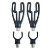 TJR Tackle 4pc Rod Rest heads Inline Front & Rear