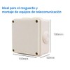 Pack 4 Cajas Estancas Ip55 Para Exterior Cctv Ens-pcb1010