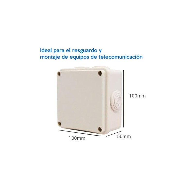 Pack 4 Cajas Estancas Ip55 Para Exterior Cctv Ens-pcb1010