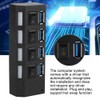 High speed USB3.0 splitter 4 port USB Hub Switch Expansion