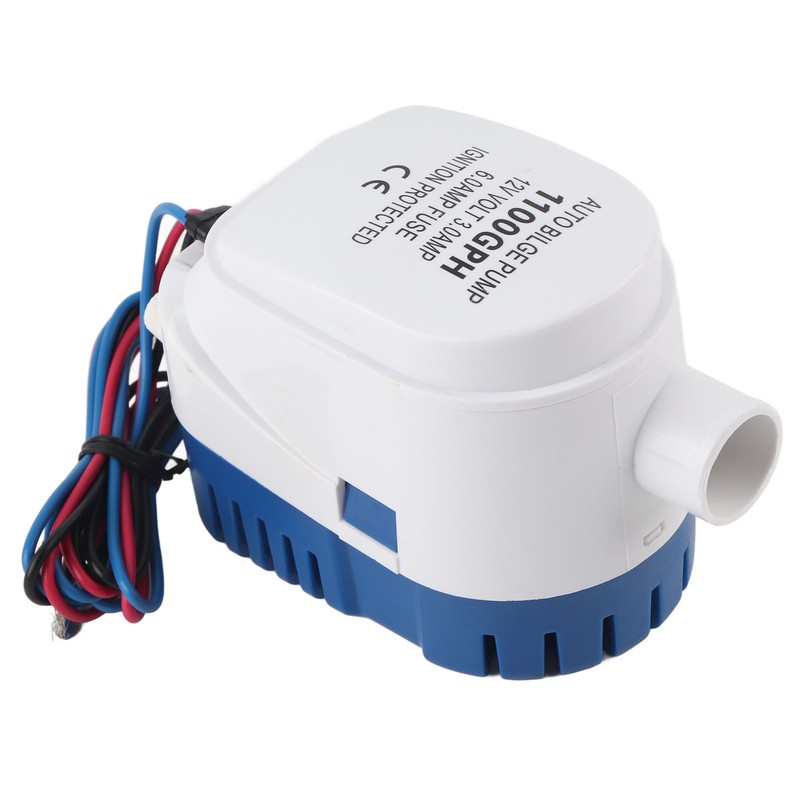 Bilge Submersible Pump Electric Automatic Water ABS Accessory for Drainage