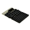 HDBUBALUS Motorcycle Black 75pcs Bolts Toppers Caps Cover Fit for