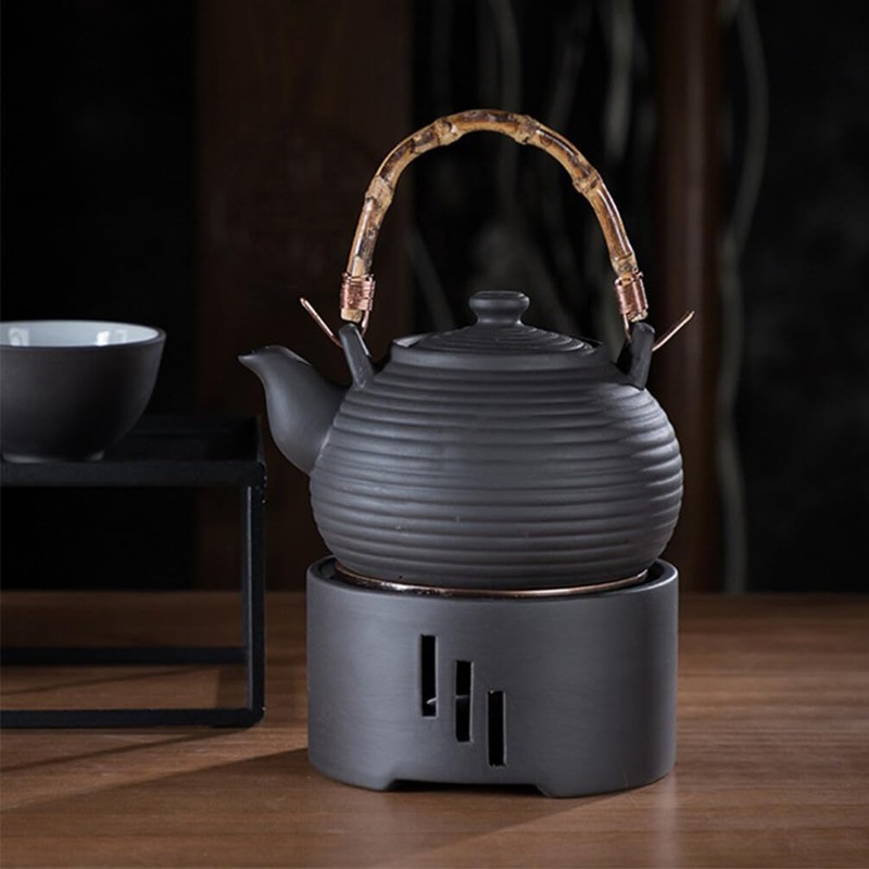 GANAZONO Heater, Japanese Style Teapot Heater, Tea Heater, Base, Metal