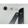 Carex Folding Hinge Bar Hardware. Rollator Parts. For Carex Steel