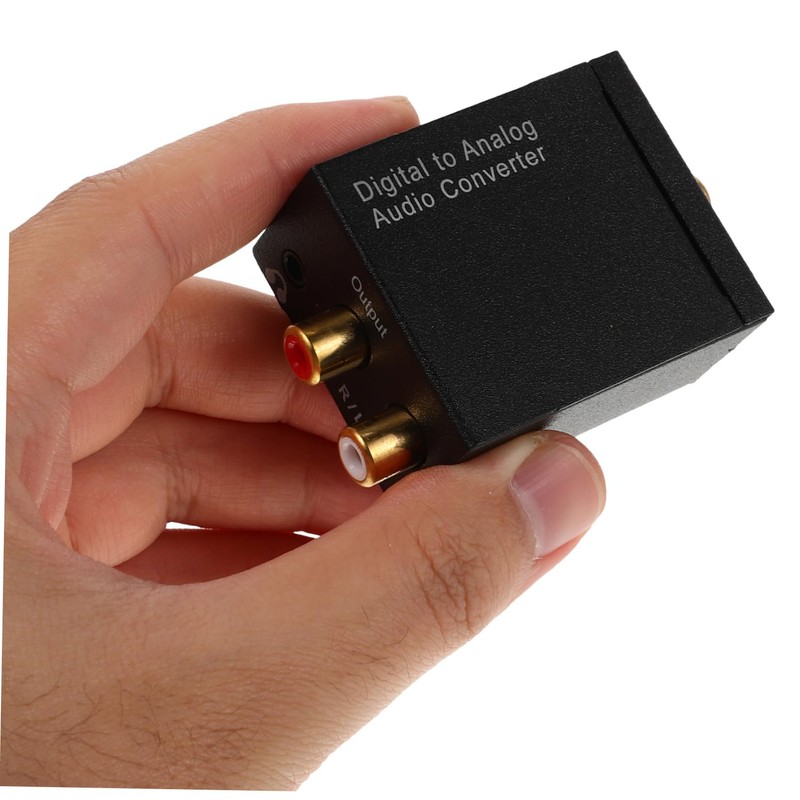 TEHAUX Digital to Analog Audio Converter Optical and Inputs Audio