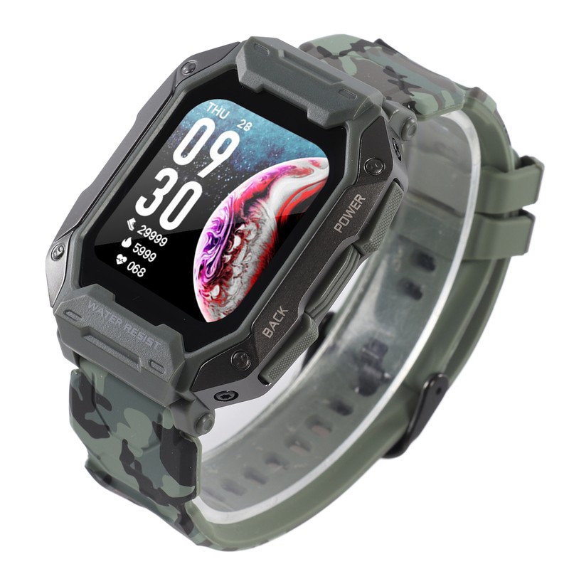 Kids Fitness Tracker Watch Waterproof 380mAh Battery 24 Sports Modes