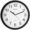 Adalene 10 Inch Large Atomic Wall Clock Analog Display -