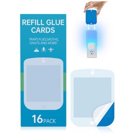 16 Pack Refill Cartridges for Stem and Compatible with Raid Essentials Flying Insect Light Trap Compatible with Wondercide Plug-in Blue Light Trap for Fly Bug Mosquito Gnat Indoor