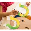 24pcs Wood Discs Slices Horseshoe Shape Unfinished Wooden Cutouts Horseshoe