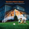 LED Security Lights Motion Sensor, 24W 2000LM Flood Lights Outdoor