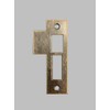 Generic 3-1/2"" Antique Brass Door Strike Plate Latch for Mortise,
