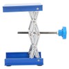 100 X 100mm Blue Electroplated Aluminum Lab Lifting Platform Stand