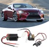 RC Brushed Motor ESC Kit External Carbon Brush Waterproof 540