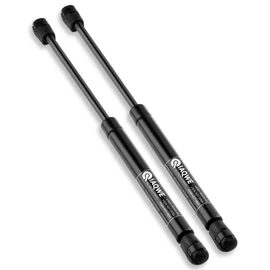 IAQWE C1608584 14Inch 60Lb/267N Gas Struts Shocks Springs 13.98in Lift Support for Snugtop are Leer Truck Camper Shell Topper Rear Cap Window Door Pickup Canopy Lid 2PCS