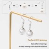 925 Sterling Silver Earring Hooks 150 PCS/75 Pairs,Ear Wires Fish