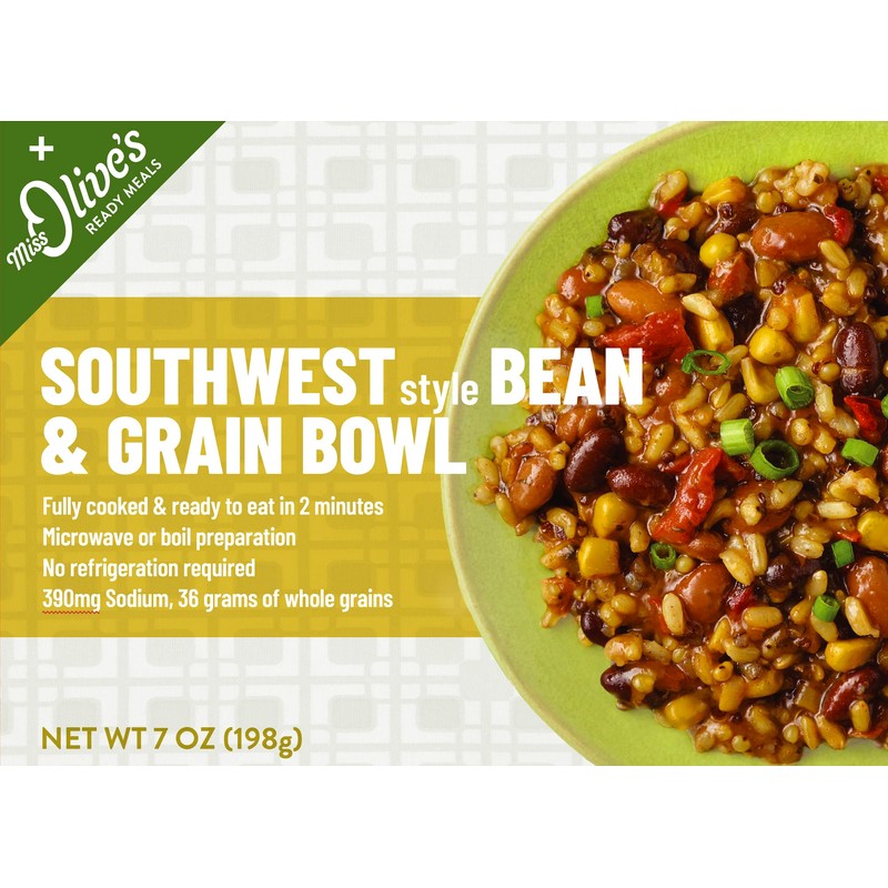 Miss Olives Vegetarian Pack Microwavable Ready Meals (Bundle of 6: