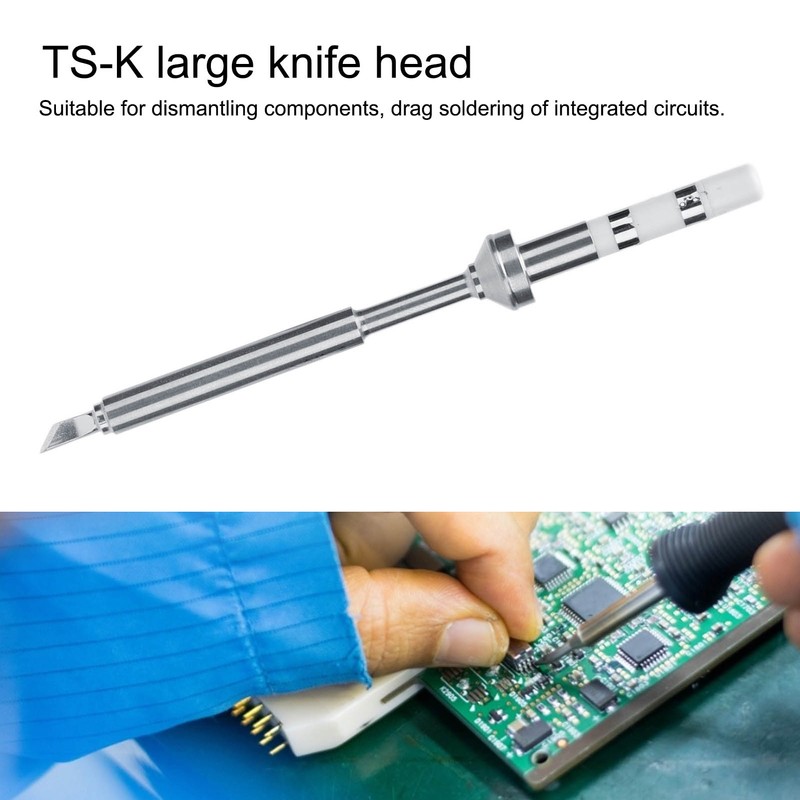 Soldering Iron Tip Replacement Solder Bit Head for TS100 Mini