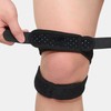 2 Pcs Patella Knee Strap X Shape Double Fixation Breathable