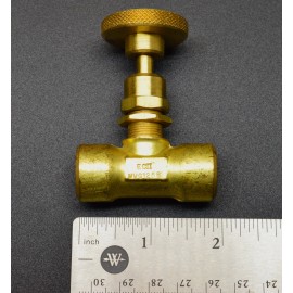 Rego ECII 1/8"  Brass Needle Valve NVG125B