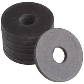 Hard-to-Find Fastener 014973211851 211851 Rubber Washer, 3/8 x 1-1/4", Black, 8