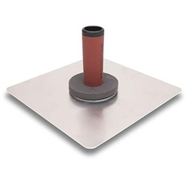 MARSHALLTOWN The Premier Line 3D 10-Inch by 10-Inch Aluminum Hawk with DuraSoft Handle