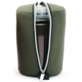 【Award-Winning Best Hit of Reiwa】 Soup Jar Pouch 【Can Fit Onigiri】 & 【Vertical Zipper Style】 Thermal Insulated Soup Jar 300ml 400ml 500ml Compatible Pouch (Red)