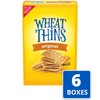 Wheat Thins Original Whole Grain Wheat Crackers, 6 - 9.1